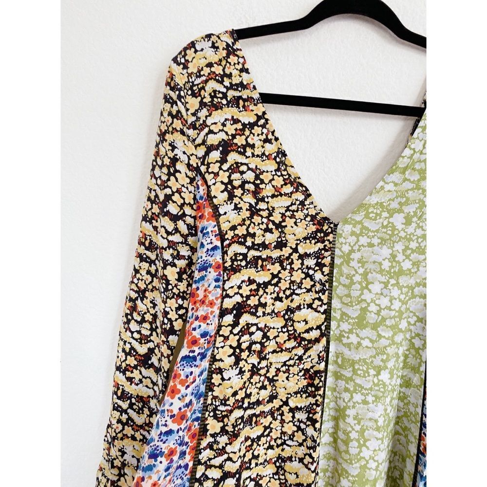 Brand New Stine Goya 100%silk Maca Paneled Dress - Picture 13 of 16